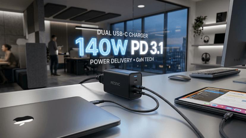 dual-usb-c-charger-supplier-guide-140w-pd-3-1-b2b