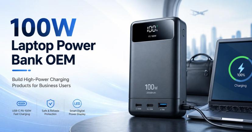 how-to-choose-a-100w-laptop-power-bank-oem-partner