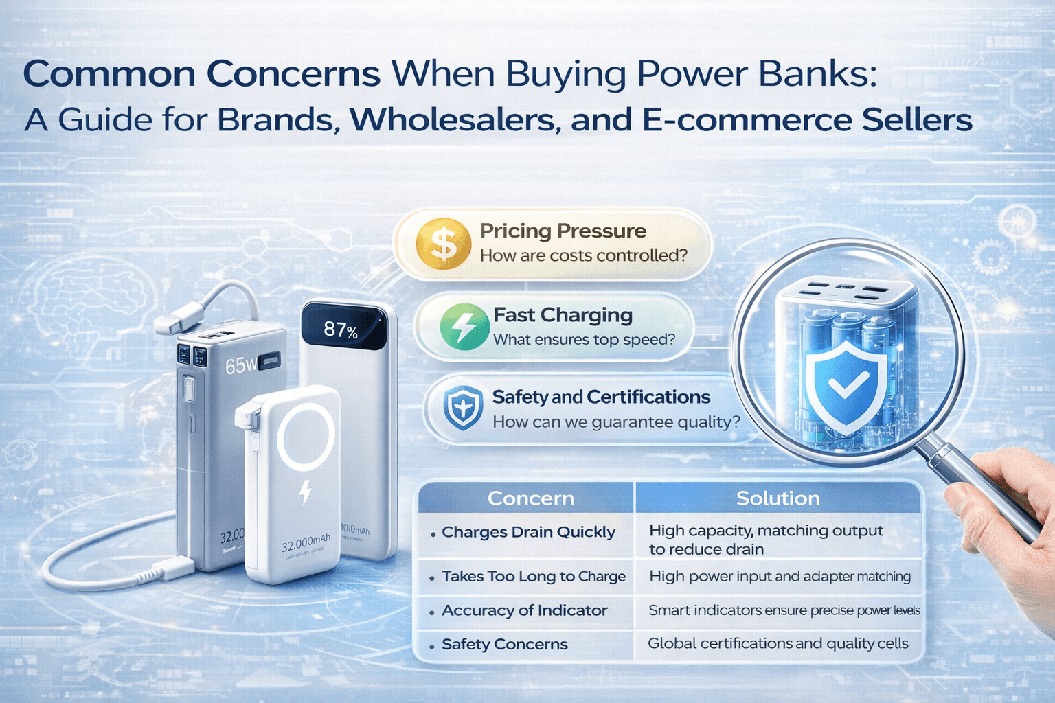 The Ultimate Power Bank Sourcing Guide for Brands & Wholesalers: How to Navigate Quality, Safety, and Performance in 2026