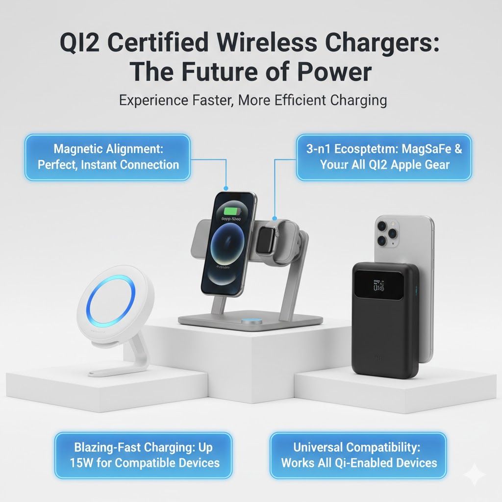 Magnetic Wireless Charger: Combining Power, Precision, and Portability