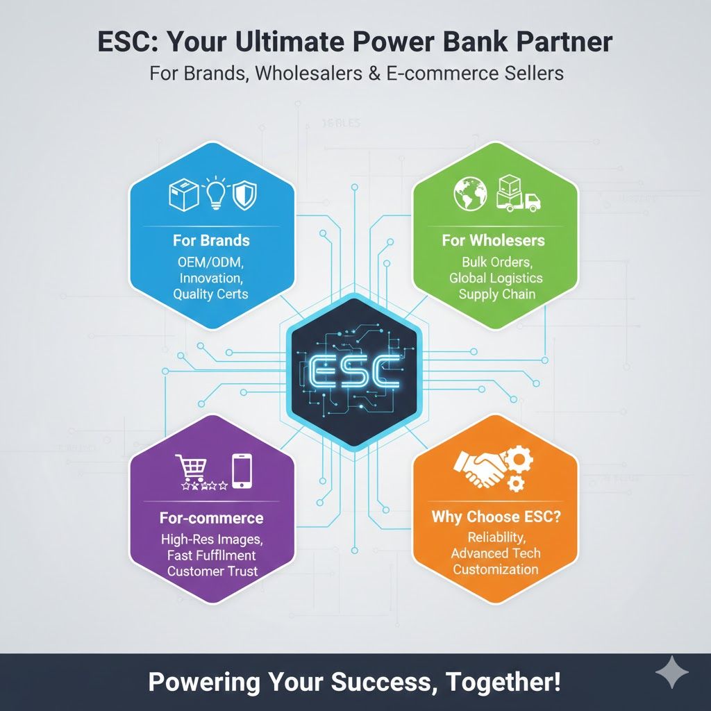 OEM Power Bank & Fast Charger Manufacturer in China Built for Brands, E-commerce Sellers, and Corporate Buyers