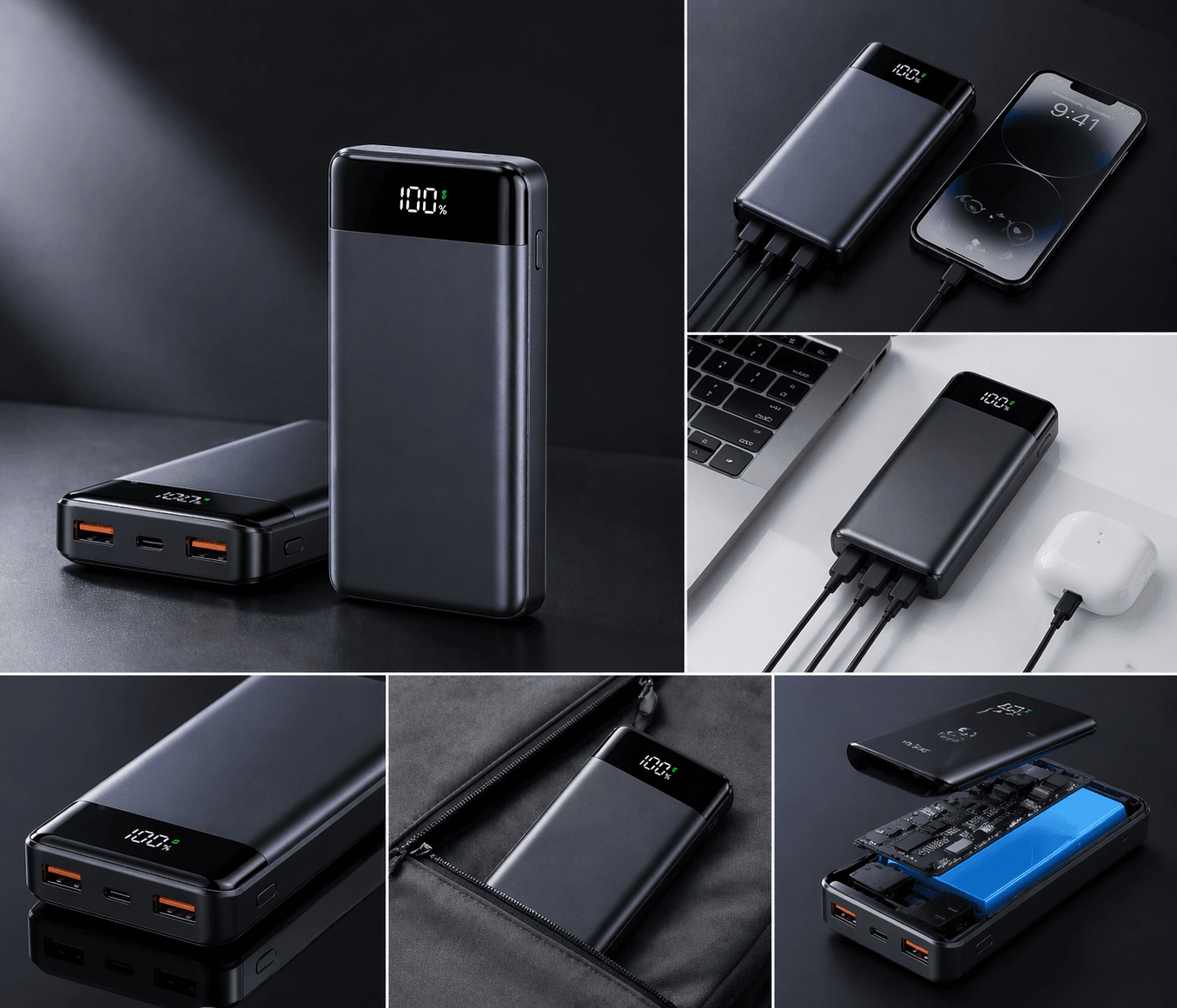 AOVOLT Safe Power Bank: Reliable Charging with Advanced Safety Technology