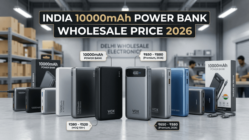 Cheap 10000mAh Power Bank India Wholesale Price 2026 Guide