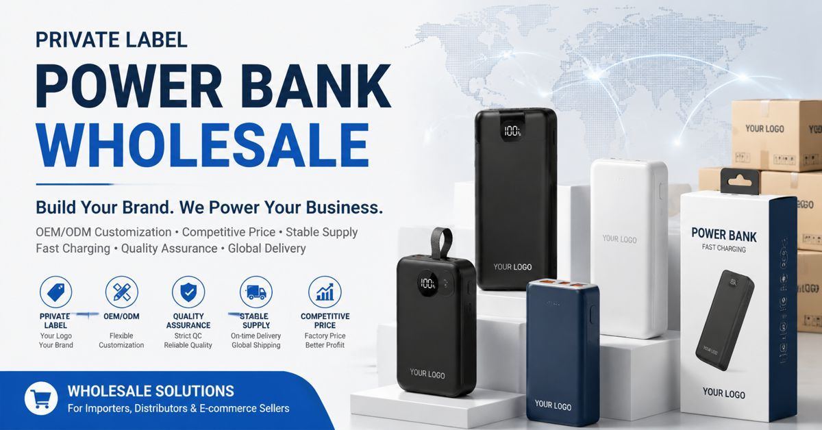 Private Label Power Bank Wholesale: How to Build Your Own Charging Brand at Scale