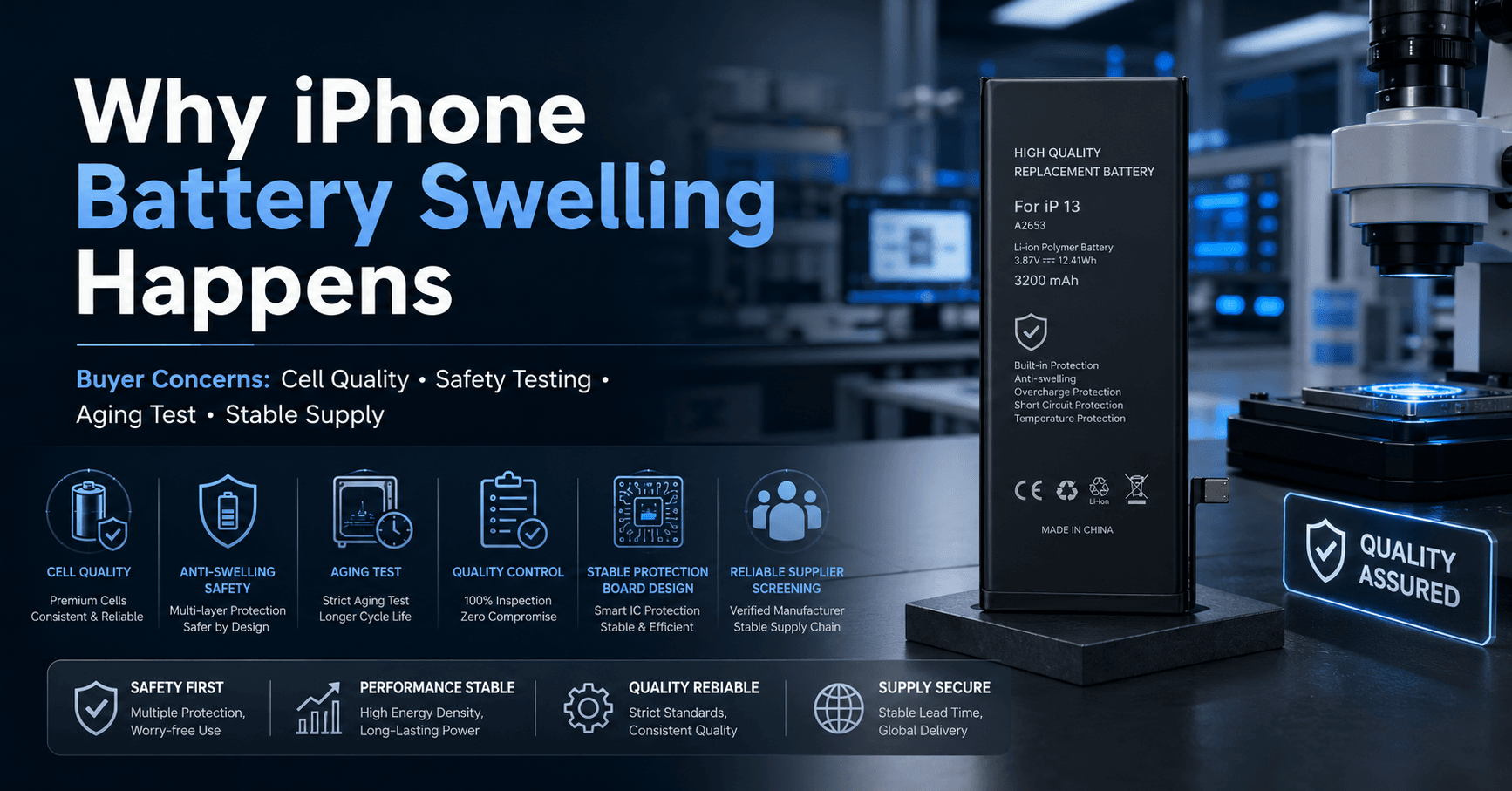 Why iPhone Battery Swelling Happens and How Repair Buyers Can Reduce the Risk