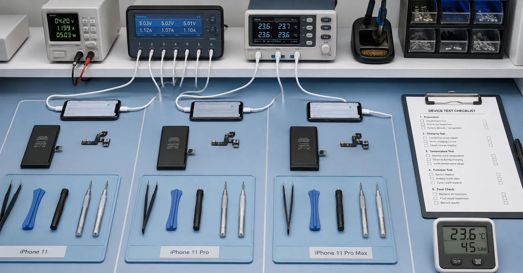 iPhone 11 Decode Battery: A No-Solder Sample Validation Guide for B2B Buyers
