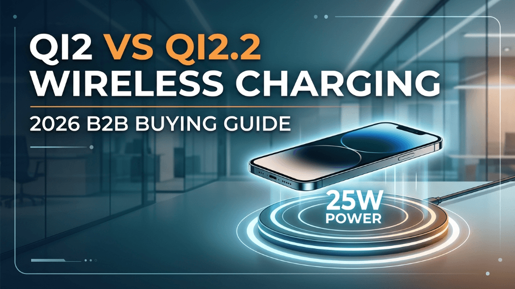 Qi2 vs Qi2.2 Wireless Charging: 2026 B2B Buying Guide