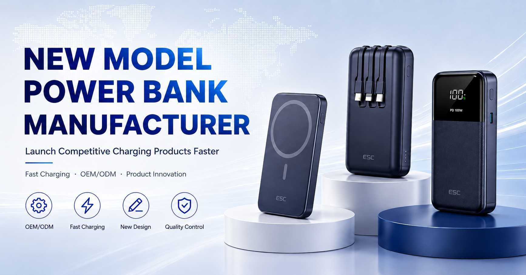 New Model Power Bank Manufacturer: How to Launch Competitive Charging Products Faster