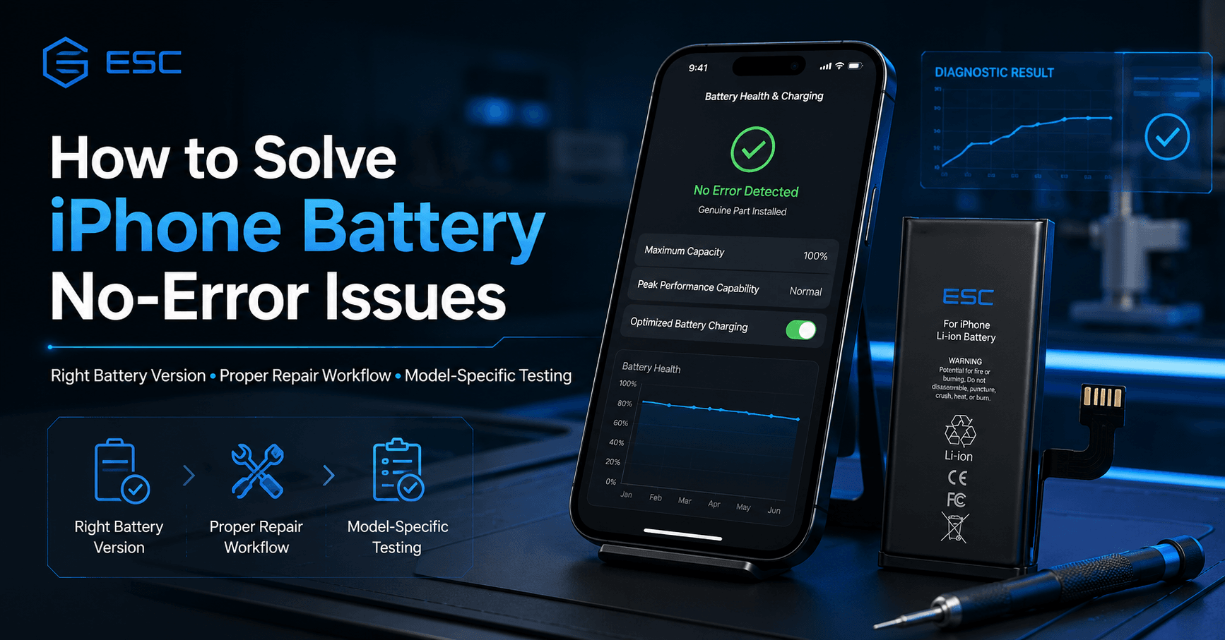 How to Solve iPhone Battery No-Error Issues After Replacement