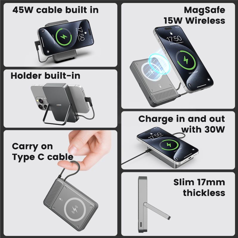 Magnetic Power Bank OEM: Smart Charging Solutions for the MagSafe Era