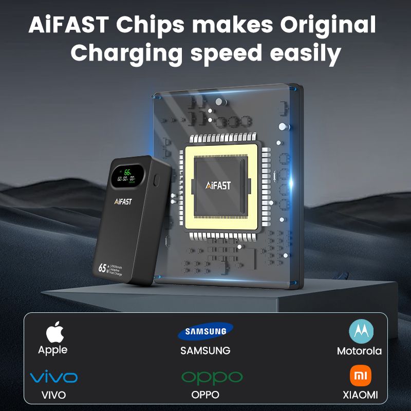 Private Mold Power Bank: 140W Fast Charging, Full IP Protection