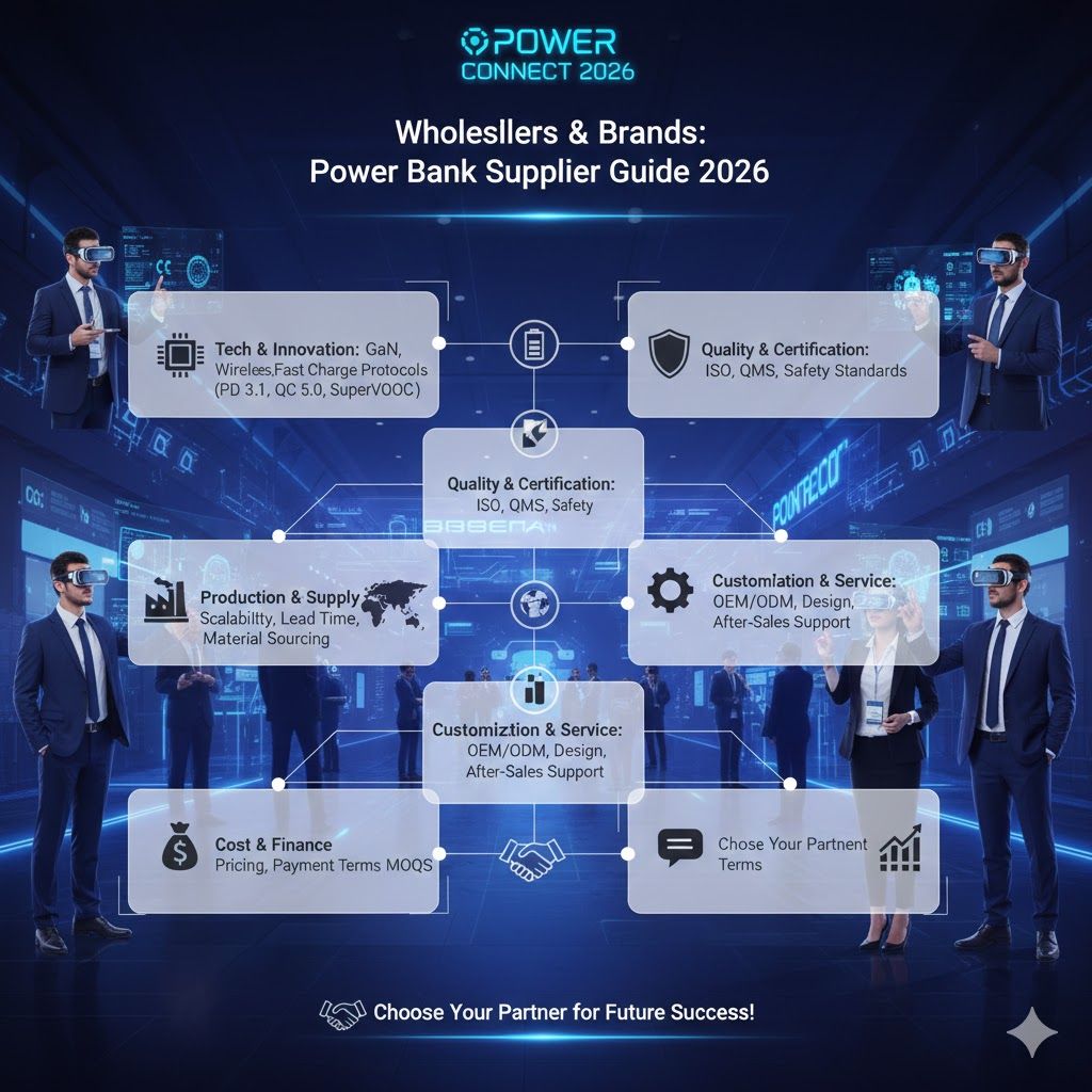 How to Choose the Right Power Bank Manufacturer in 2026: A Buyer’s Guide
