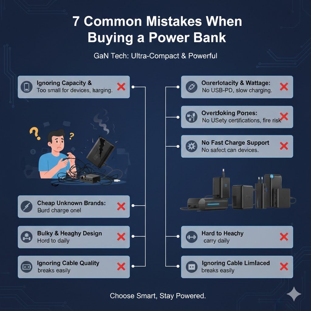 7 Common Mistakes to Avoid When Buying a MagSafe Power Bank