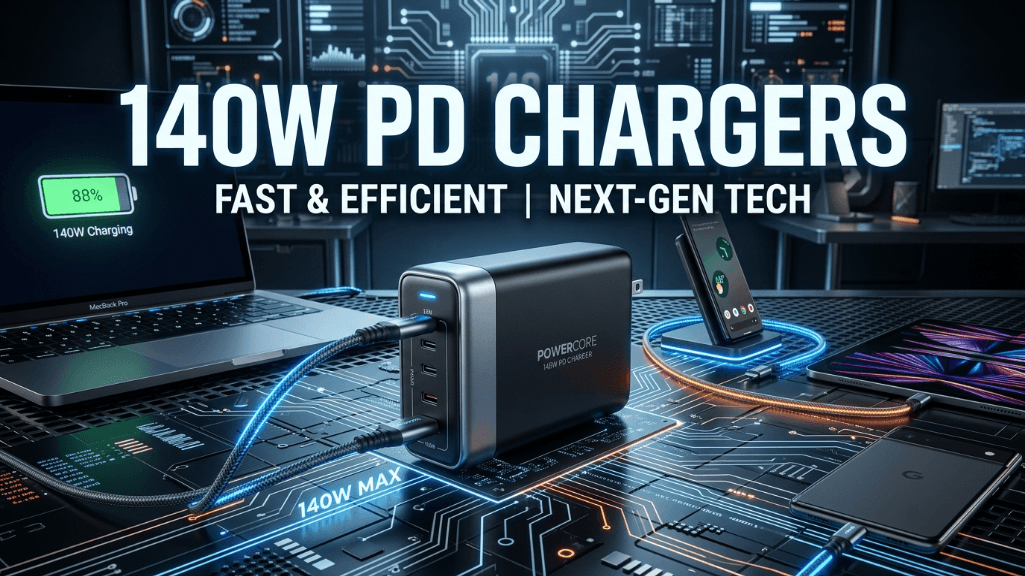 Chargeurs PD 140 W à prix direct usine : évitez les pièges technologiques et financiers.