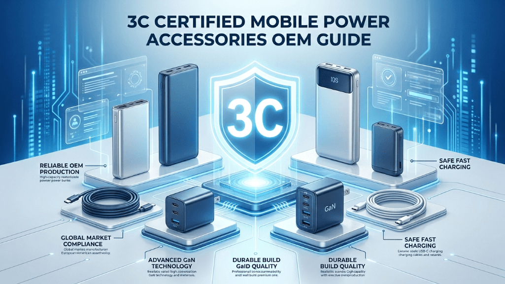 Guide OEM des accessoires d'alimentation mobile certifiés 3C