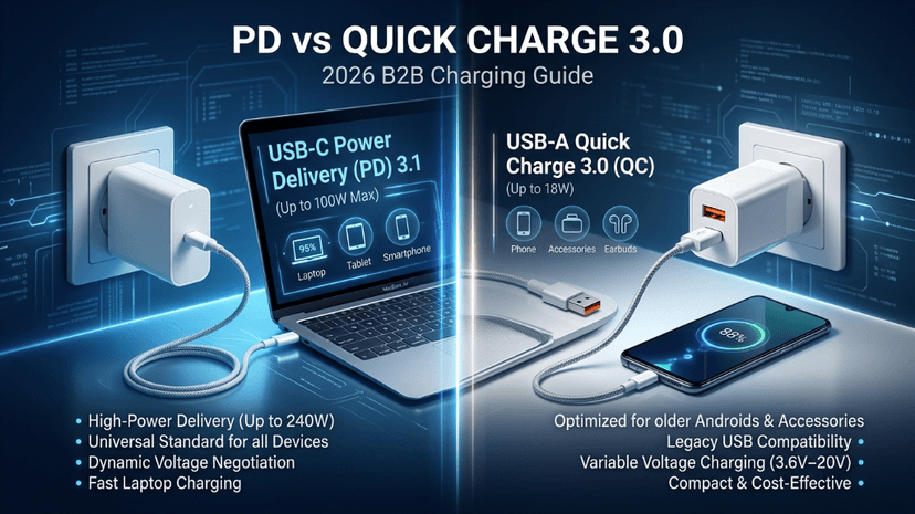 pd-vs-quick-charge-3-0-b2b-fast-charging-guide-2026