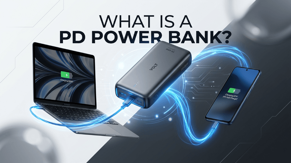 What Is a PD Power Bank? Fast Charging Explained