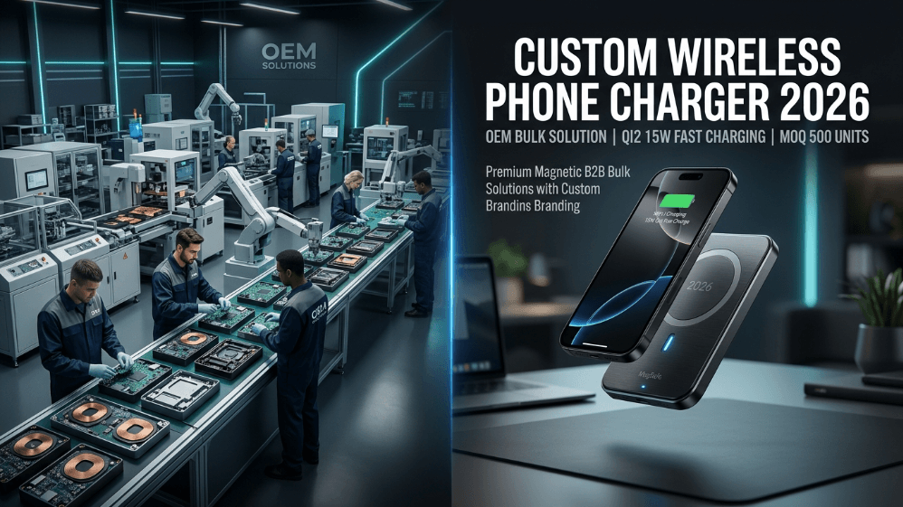 Custom Wireless Phone Charger 2026: OEM Bulk Pricing Guide