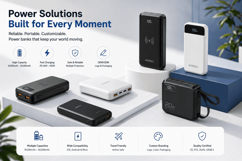 low-moq-custom-power-bank