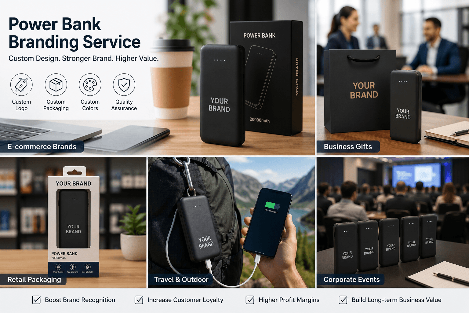 Power Bank Branding Service: How to Build High-Margin Custom Products That Stand Out