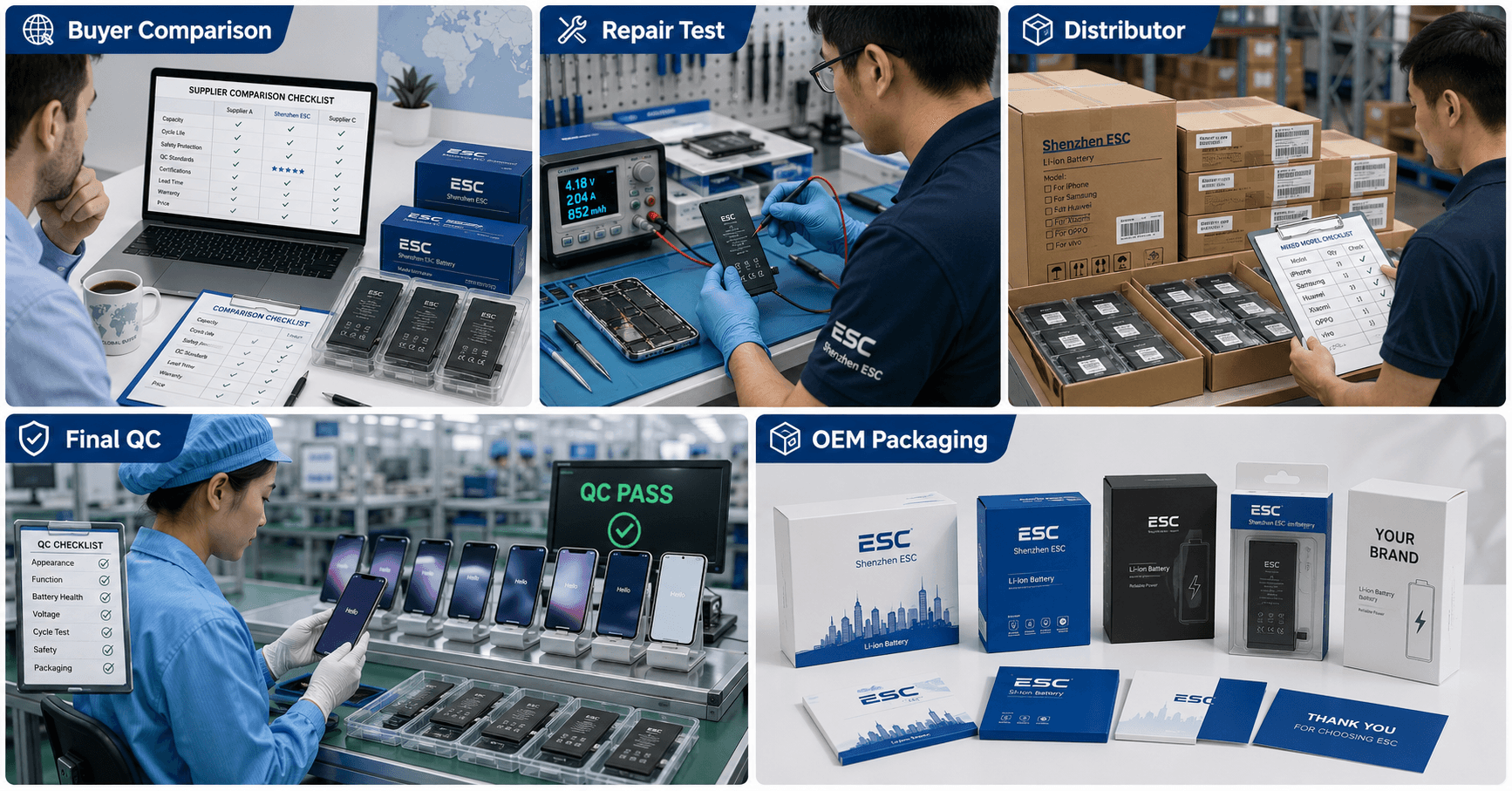 How to Compare Phone Battery Suppliers in China: Price, Quality, Delivery and After-Sales Support
