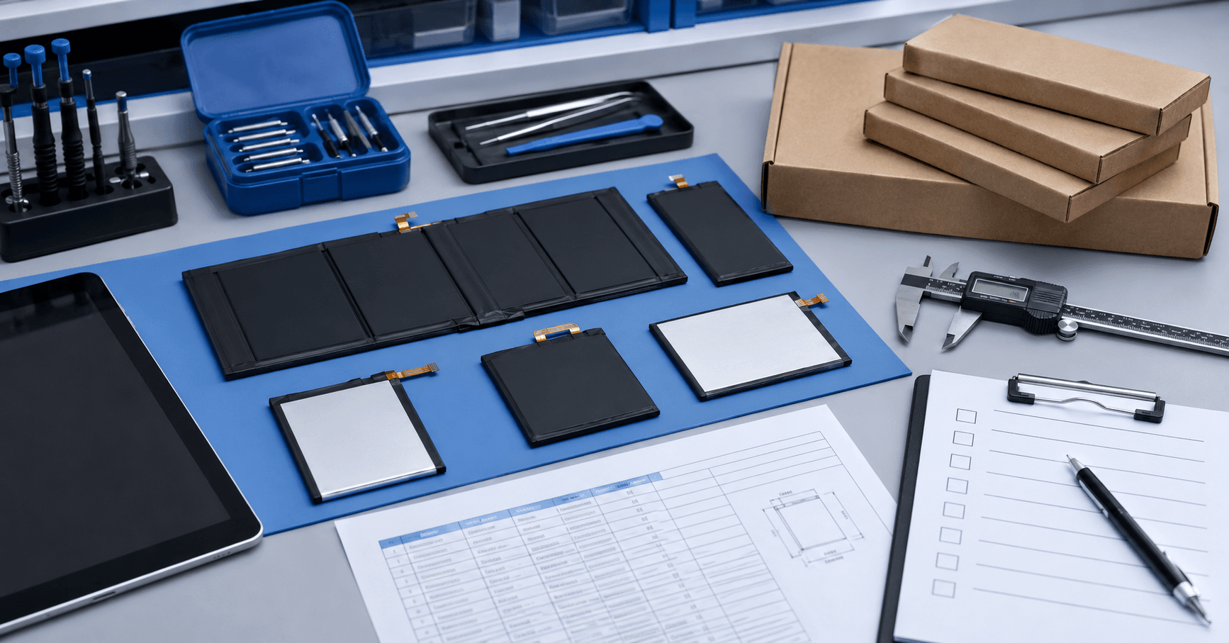 Tablet Replacement Battery Sourcing: RFQ and Sample Approval Guide