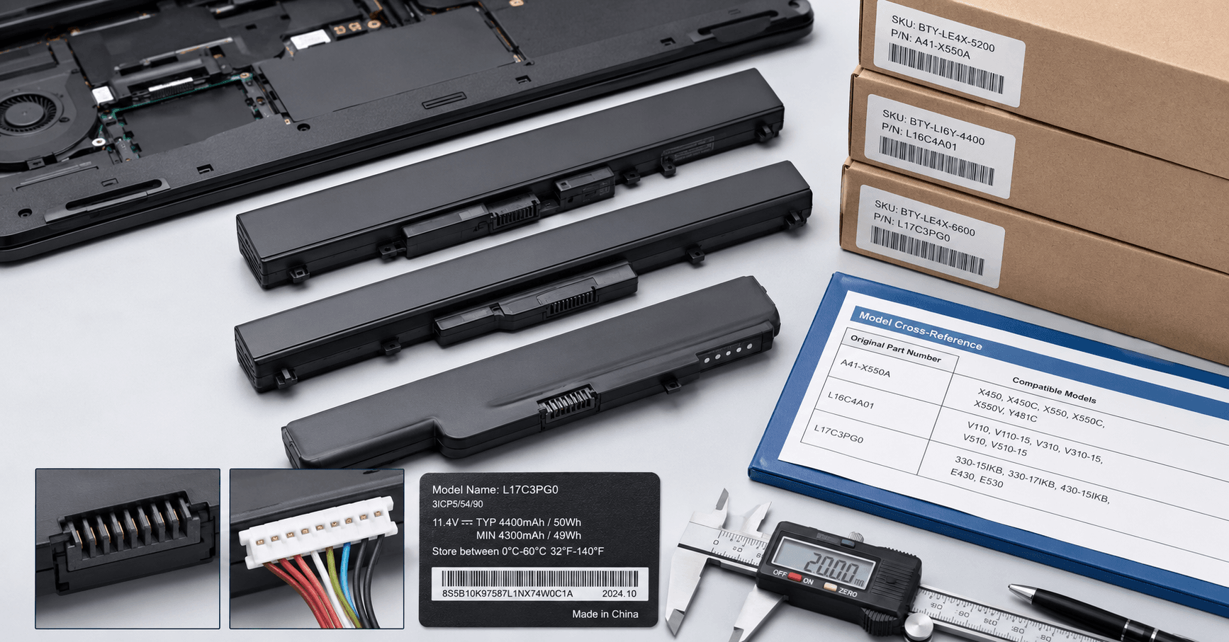 Laptop Battery Part Number Matching: A Guide for Repair and Refurbishment Buyers