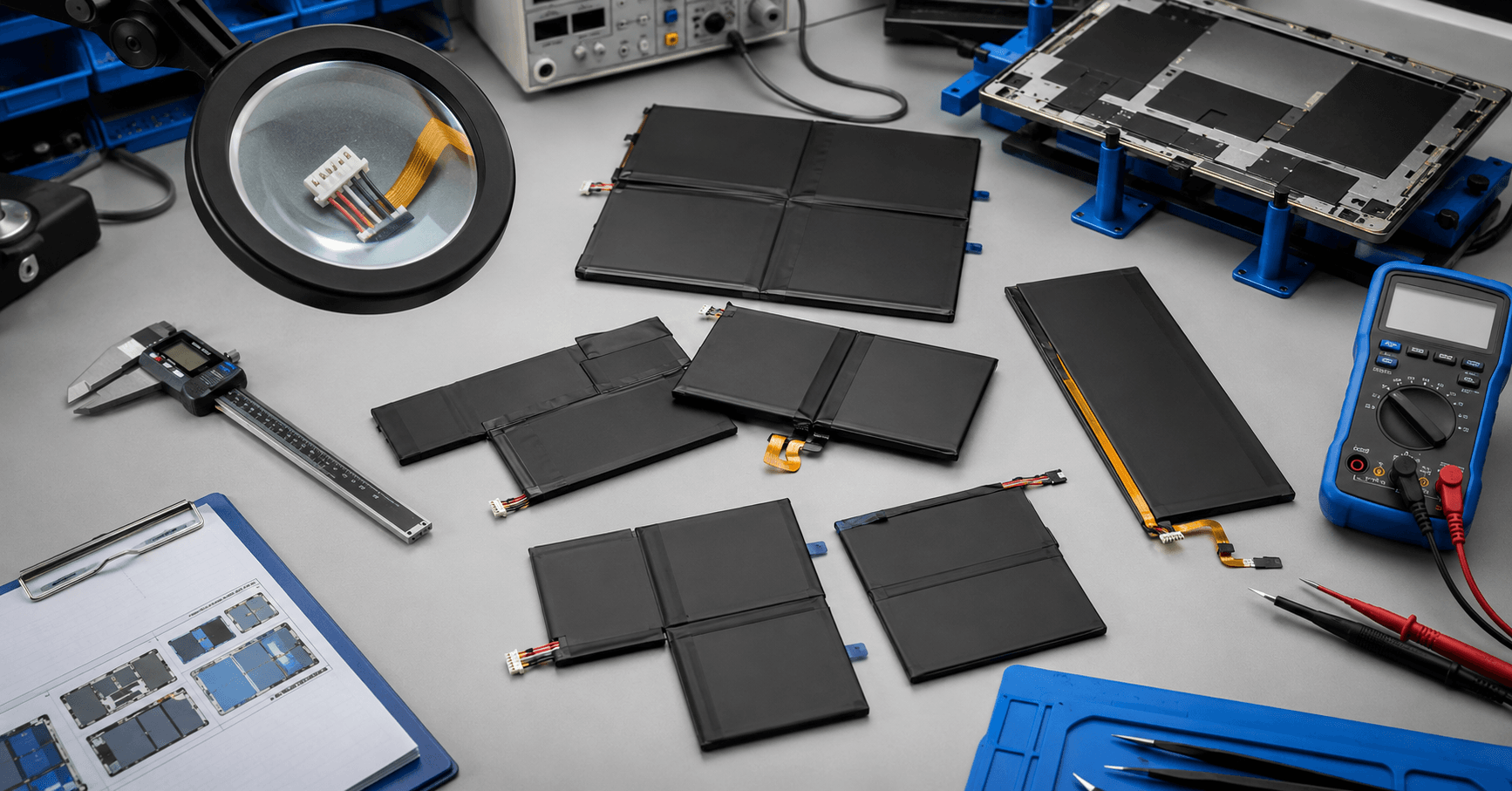 Compatibilidade de baterias de substituição para tablets: uma lista de verificação B2B