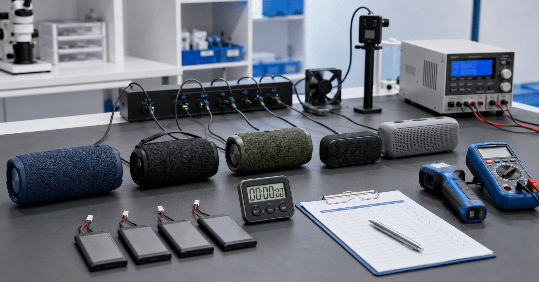 How to Run a JBL Battery Runtime Test for Bulk Quality Control
