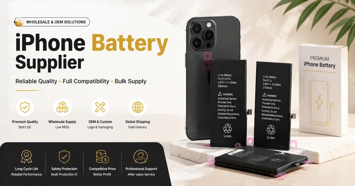 iPhone Battery Supplier: Complete Guide for Wholesale and Repair Businesses