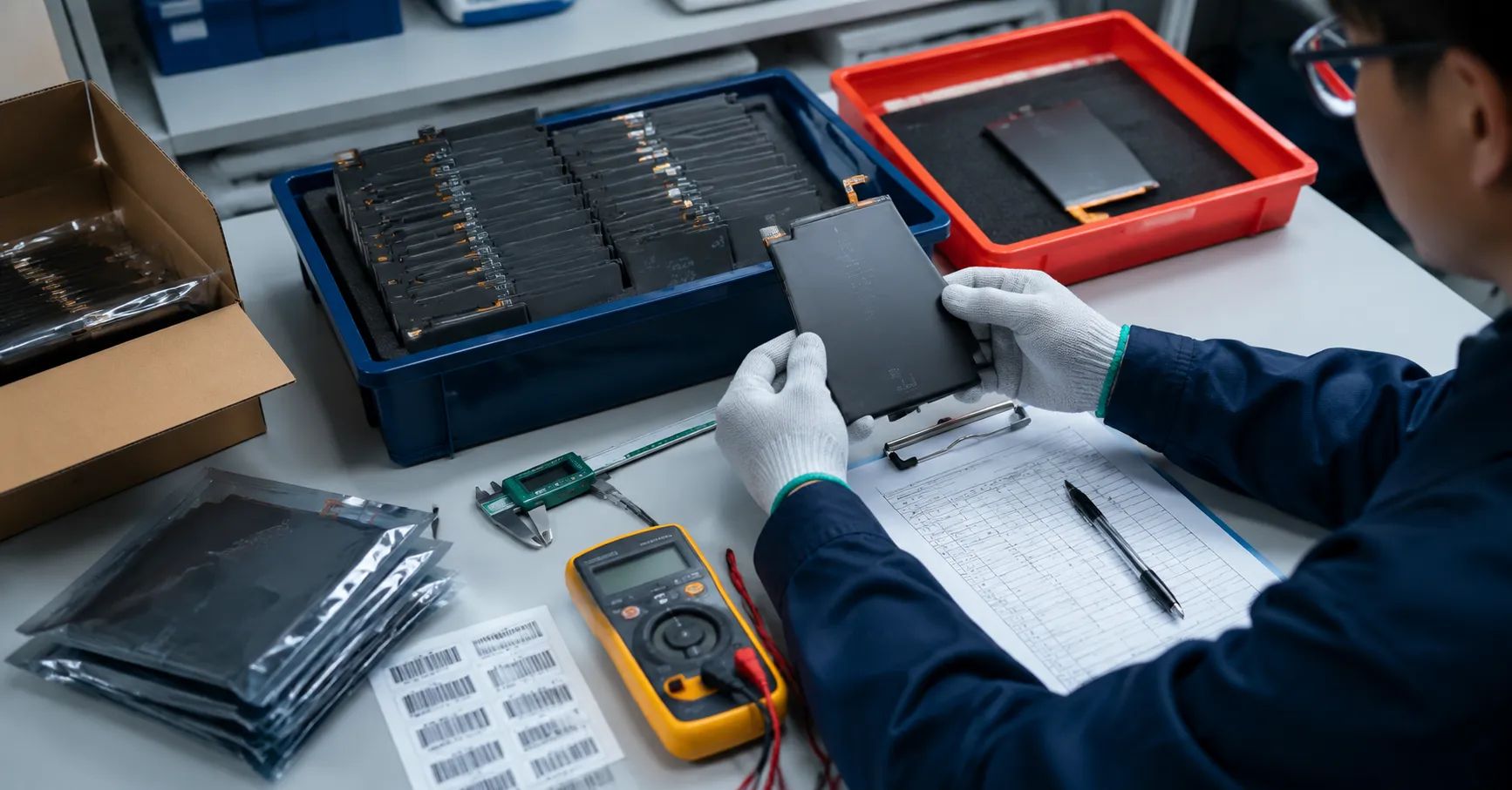 Tablet Battery Incoming Inspection: A B2B Lot-Release Guide