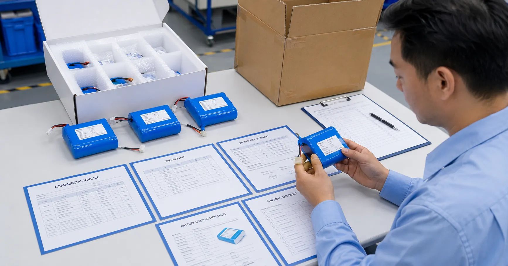 Documentos de envio de baterias de substituição JBL: uma lista de verificação B2B