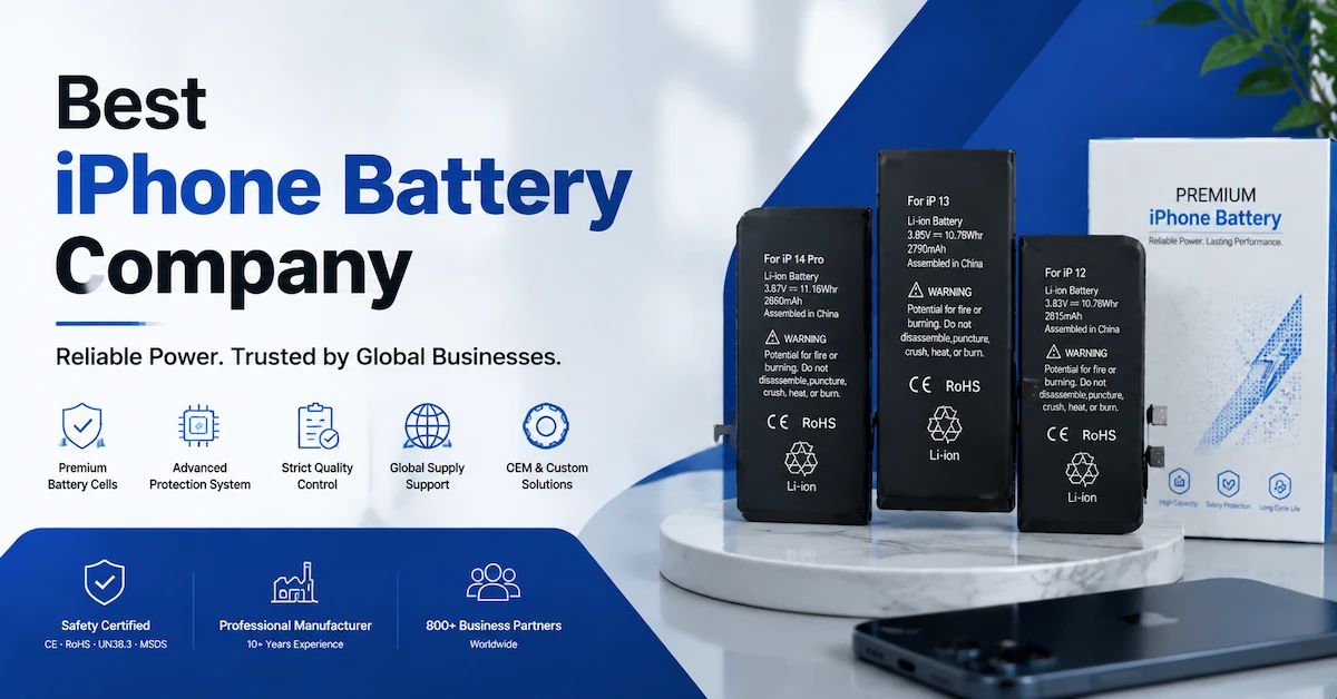 Best iPhone Battery Company: How to Choose a Reliable Battery Partner