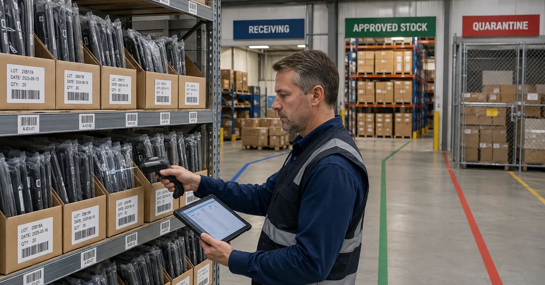 Laptop Battery Storage: A Warehouse SOP for B2B Inventory