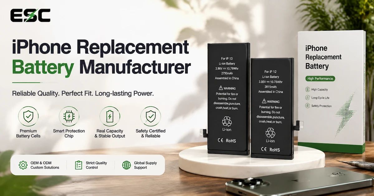 iPhone Replacement Battery Manufacturer: Complete Guide for Repair and Wholesale Buyers