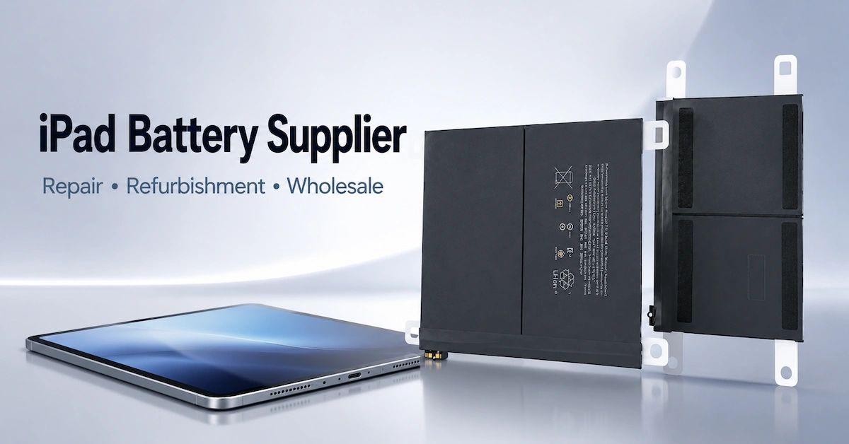 iPad Battery Supplier: How Repair and Refurbishment Buyers Control Compatibility, QC and Return Risk