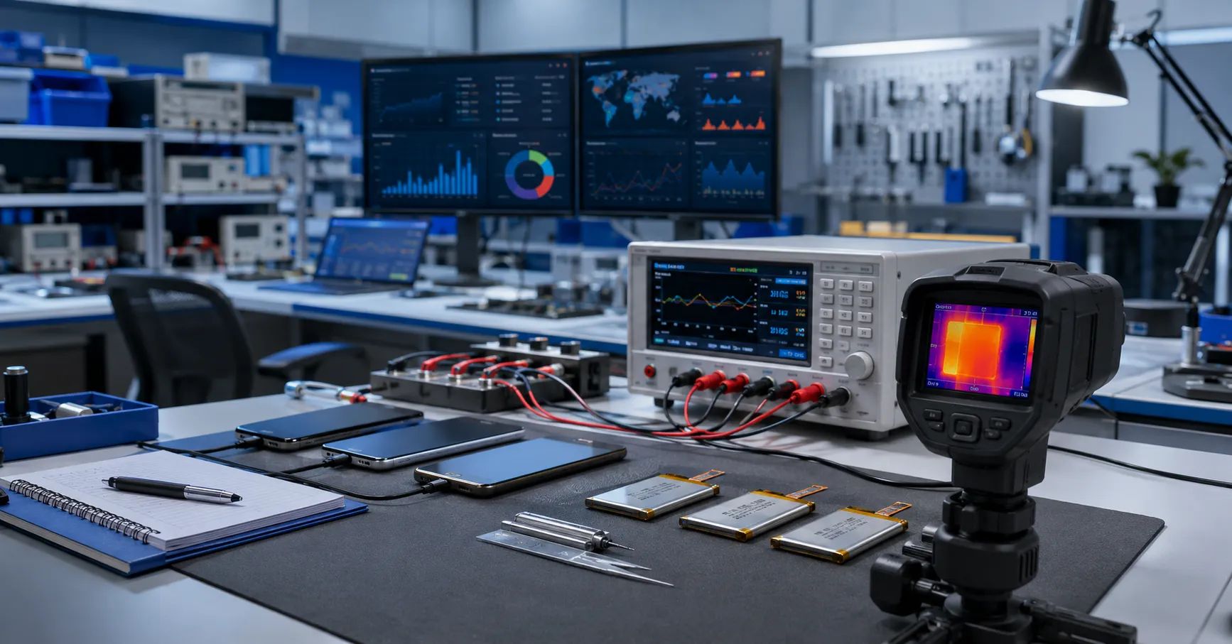 Testes de bateria em celulares com IA: como validar o tempo de execução sob cargas de trabalho de IA no dispositivo.