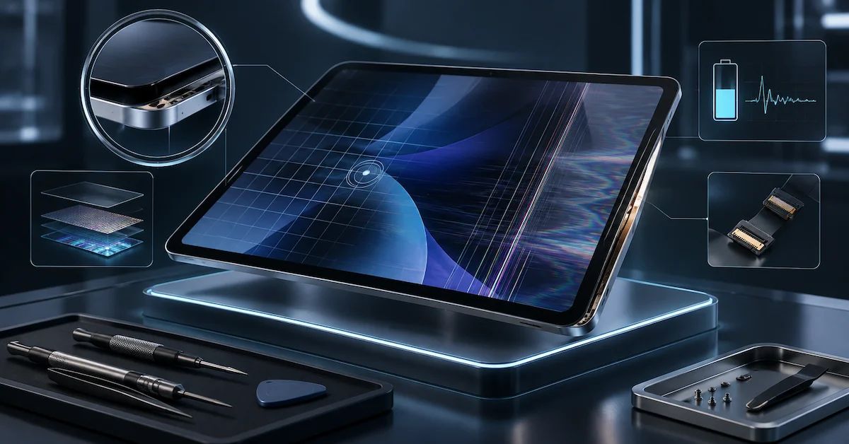 iPad Pro Screen Issues: How Repair Shops Diagnose Display, Touch, Power and Battery Faults