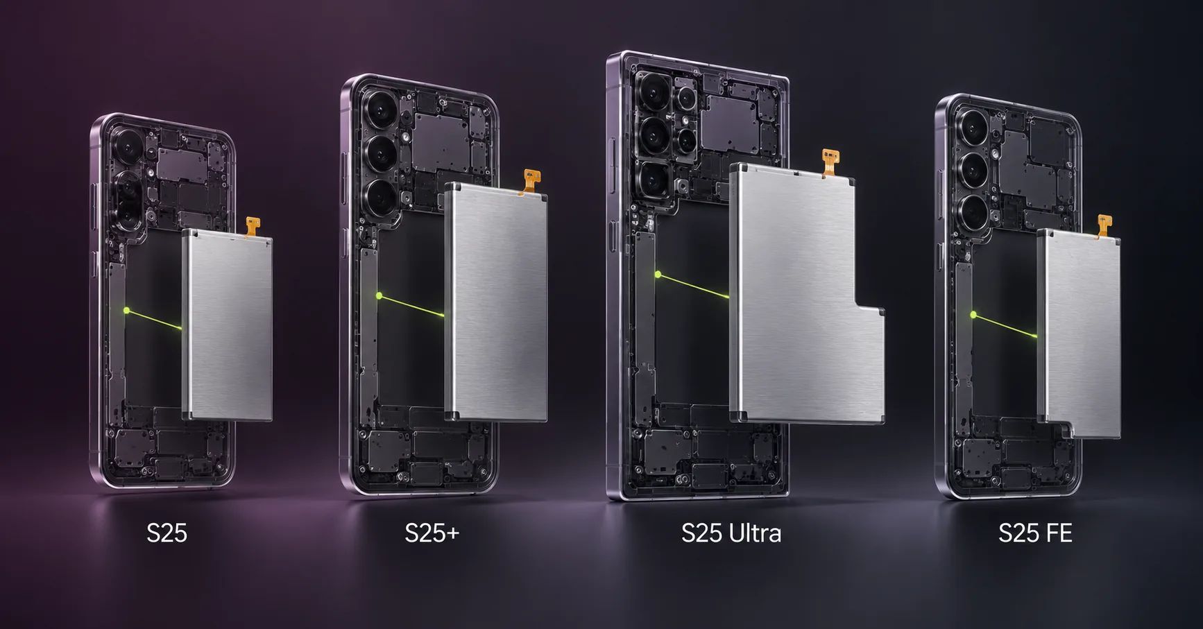 Сменные аккумуляторы для серии Samsung Galaxy S25: руководство по совместимости и утверждению образцов для бизнеса.