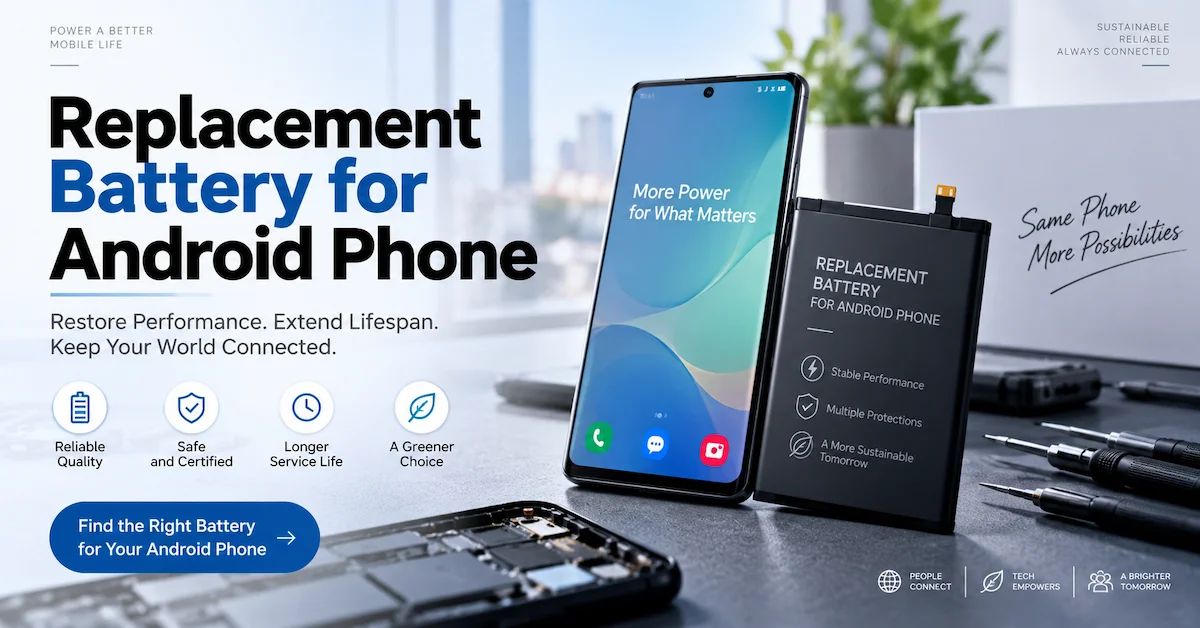 Сменный аккумулятор для Android-смартфона: руководство для B2B по совместимости, тестированию качества и оптовым закупкам.